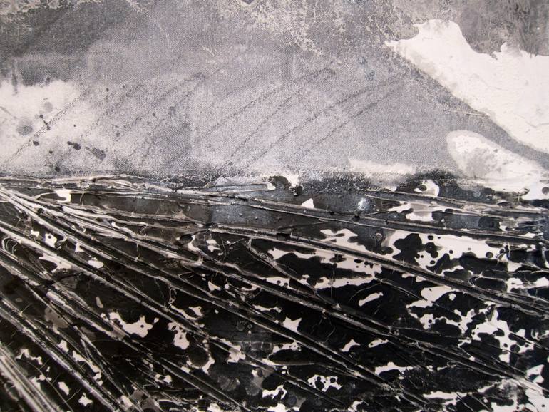 Original Abstract Landscape Painting by Pep Manalang