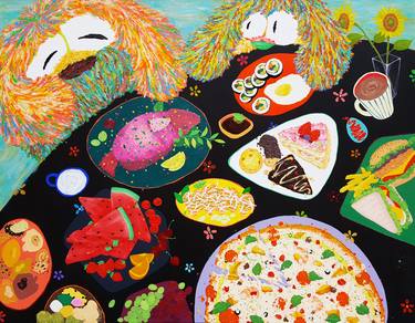Print of Food Paintings by Seungyeon Jeong