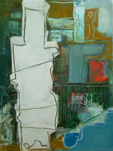 Original Abstract Expressionism Abstract Paintings by Michael Banham-Taylor