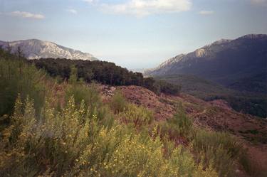 View towards the sea, Likya Way trail, Turkey thumb