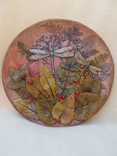 Decorative plate '' The Magic of Herbs '' thumb