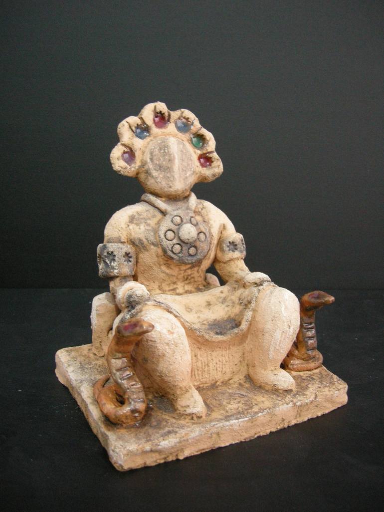 Original Figurative Culture Sculpture by leyla sertbas borek