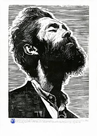 Original Realism Men Printmaking by Jacques Kannemeyer