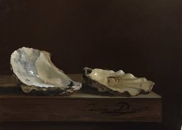 Still life with oyster thumb