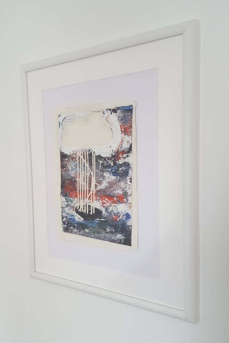 Original Abstract Expressionism Abstract Painting by Binary Boy