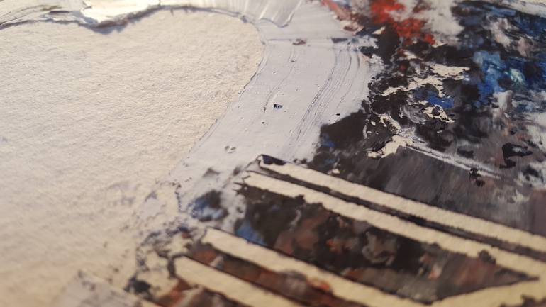 Original Abstract Expressionism Abstract Painting by Binary Boy