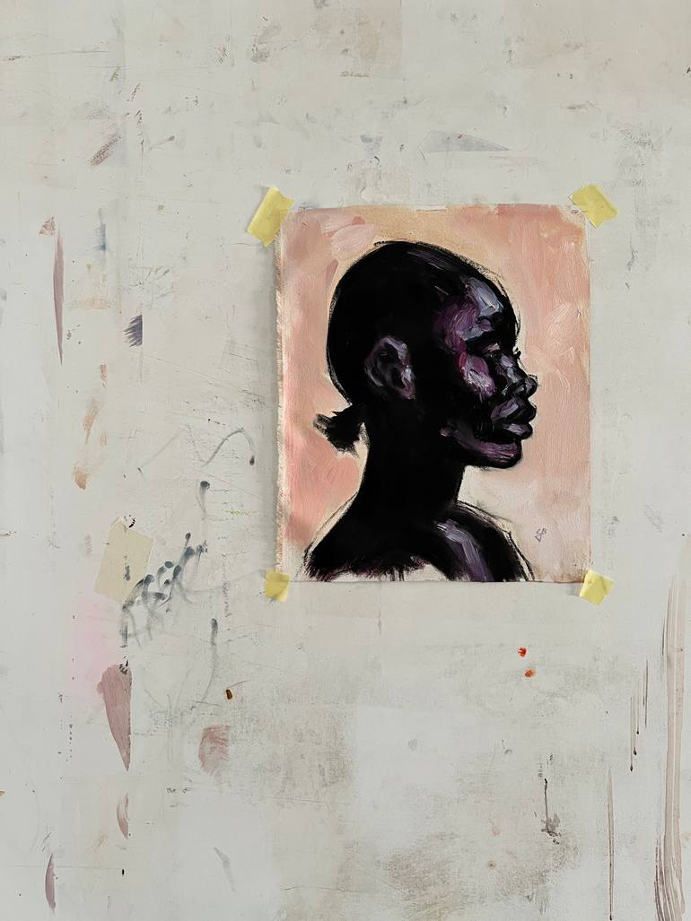 Original Contemporary People Painting by Claudia Barbu