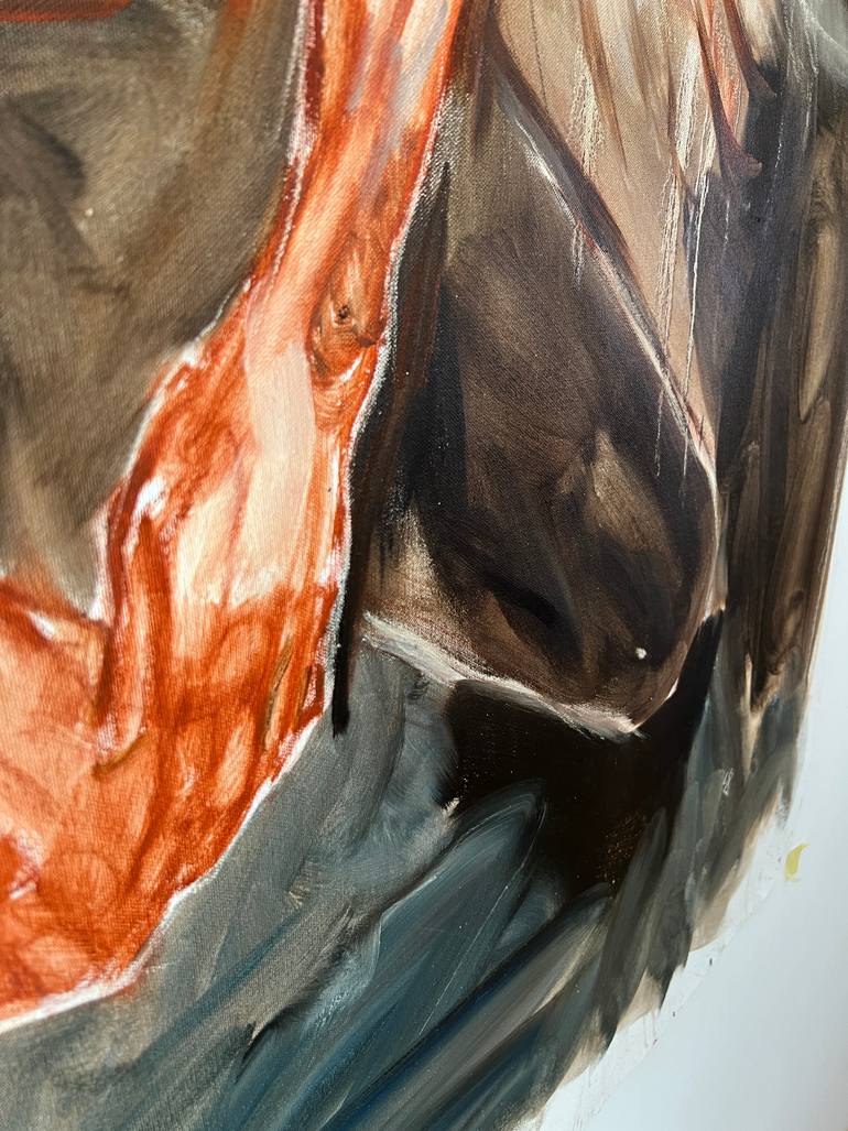 Original Art Deco Pop Culture/Celebrity Painting by Claudia Barbu