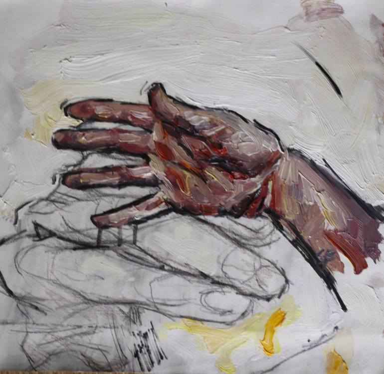 Original Expressionism Religious Paintings by Claudia Barbu
