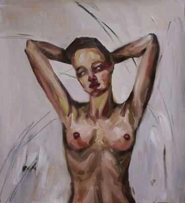 Original Figurative Nude Paintings by claudia barbu