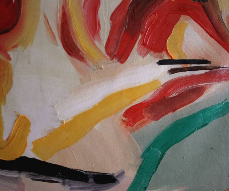 Original Expressionism Fashion Painting by Claudia Barbu