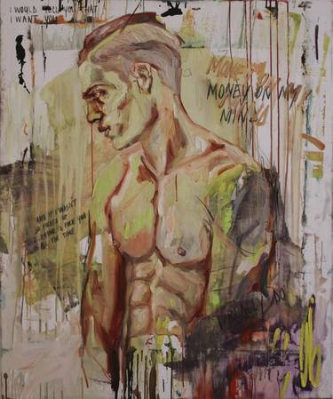 Original Modern Nude Paintings by claudia barbu