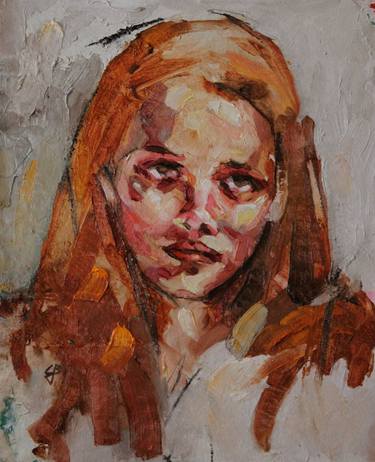 Original Portrait Paintings by claudia barbu