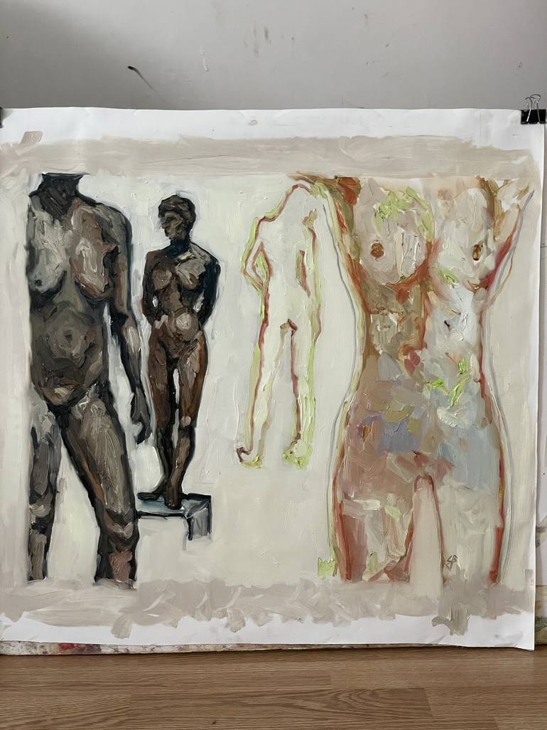 Original Body Painting by claudia barbu