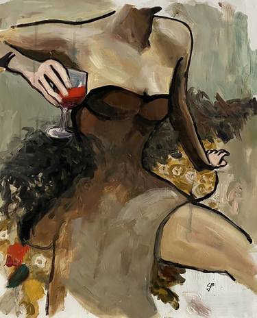 Original Fashion Paintings by claudia barbu