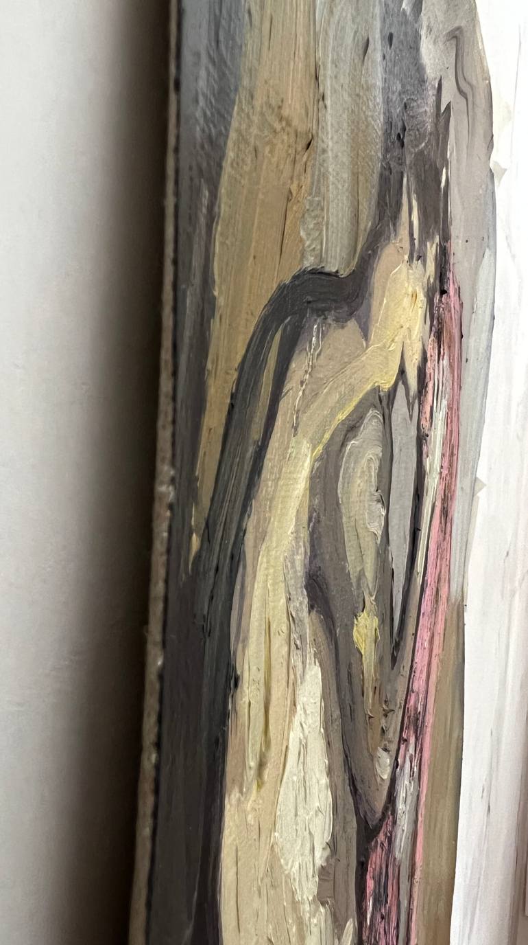 Original Art Deco Fantasy Painting by Claudia Barbu