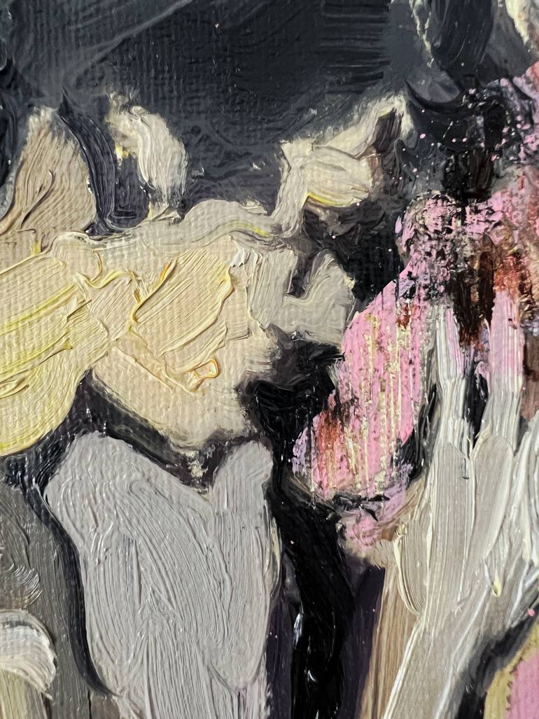 Original Art Deco Fantasy Painting by Claudia Barbu