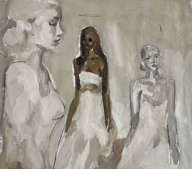 Print of Fashion Paintings by claudia barbu