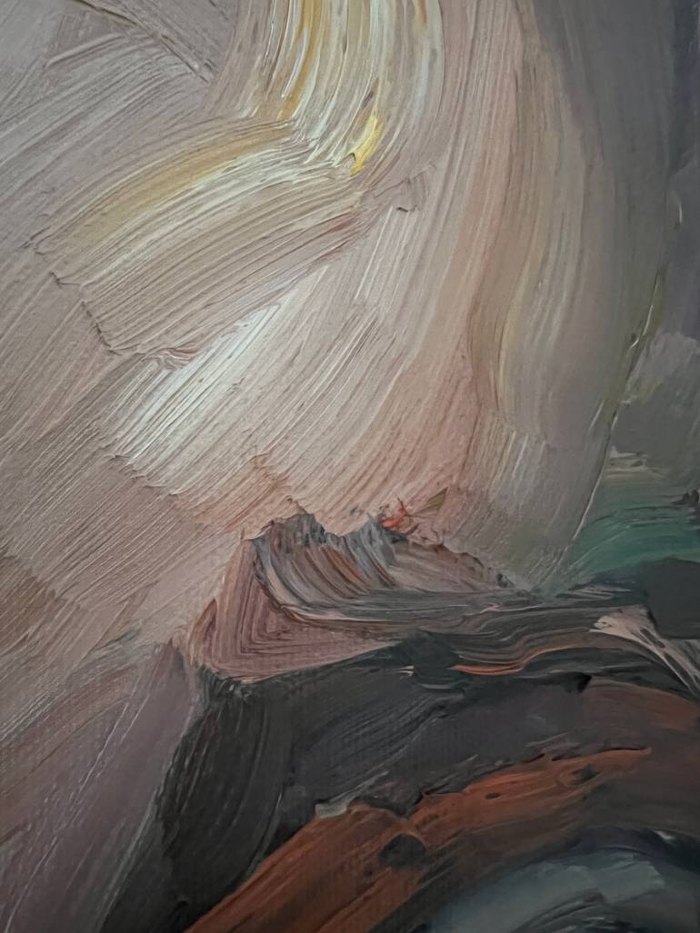 Original Art Deco Fashion Painting by Claudia Barbu