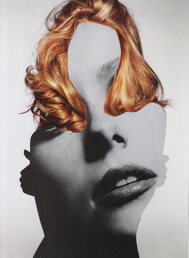 Print of Body Collage by Luca Mainini
