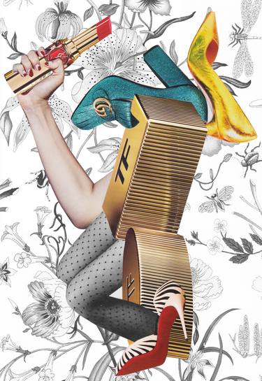 Print of Fashion Collage by Luca Mainini