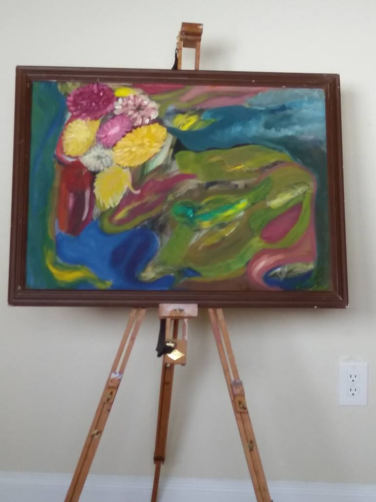 Original Figurative Nature Painting by Malu Bert