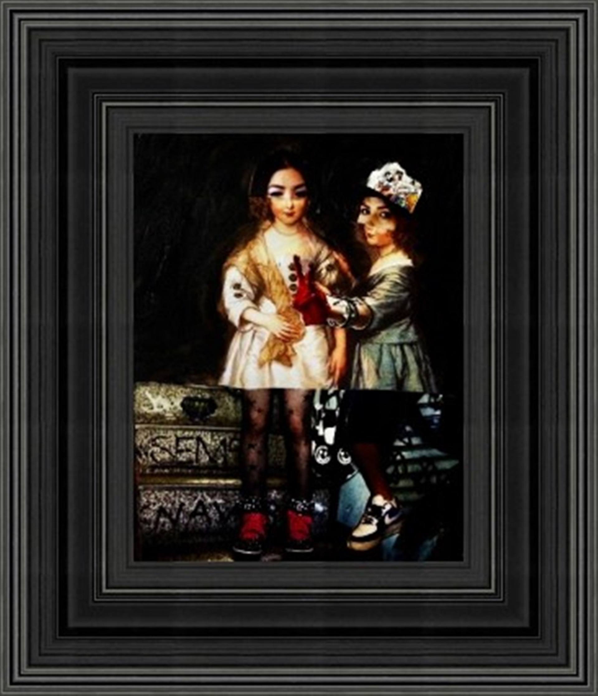 Portrait of Philadelphia and Elizabeth Wharton (Japanese Dolls