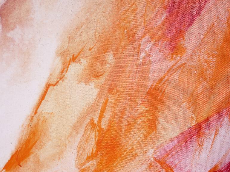 Original Abstract Expressionism Abstract Painting by Rosalinde Bakker