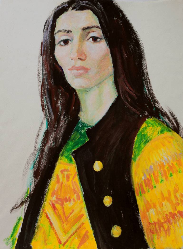 Maria Painting by Marina Moskalenko | Saatchi Art