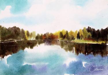 Original Landscape Paintings by Katarina Krassina