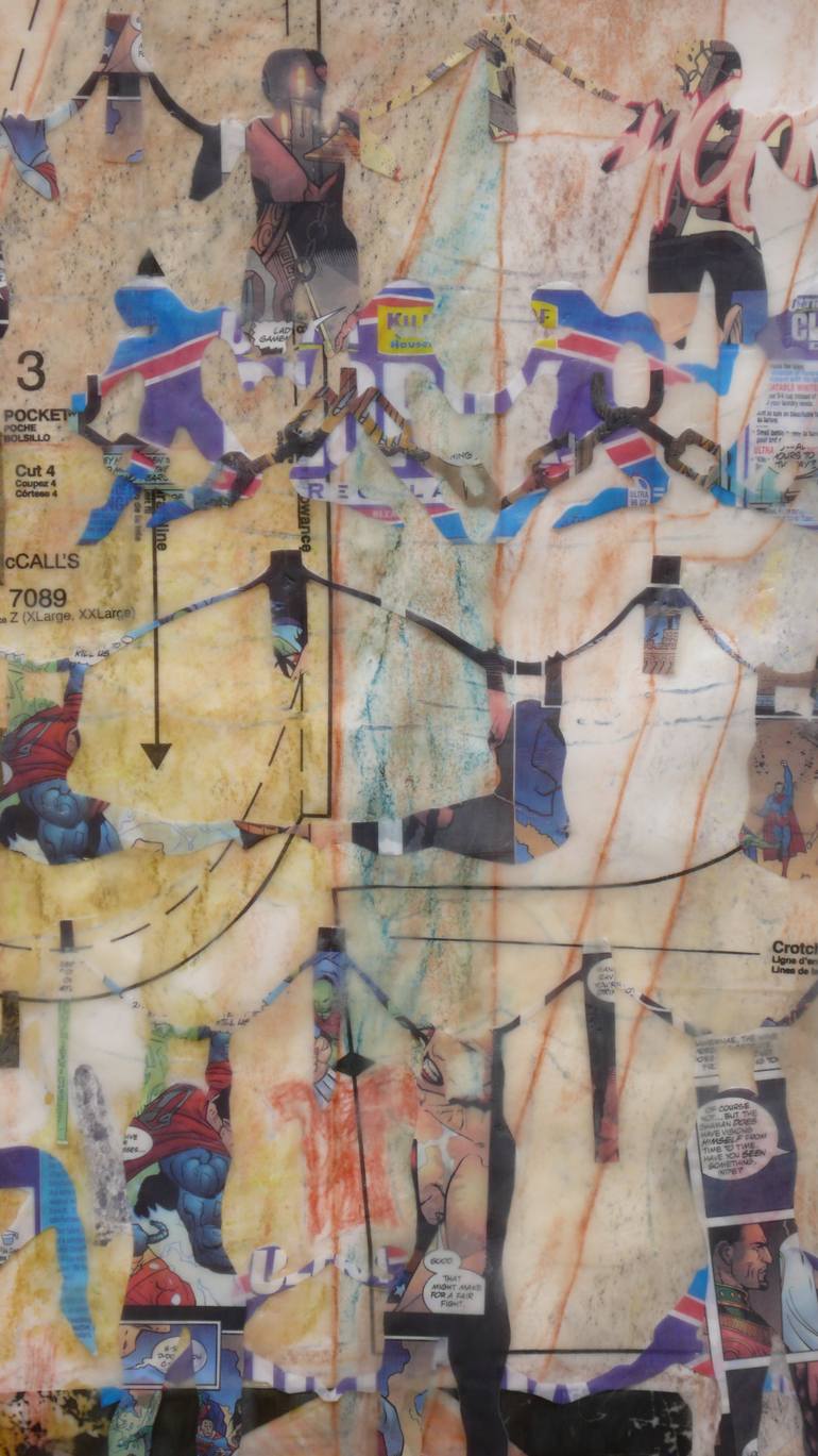 Original Modernism Abstract Painting by Martha Shamy