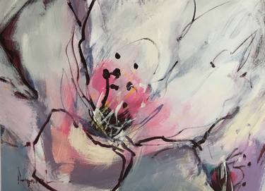 Print of Abstract Floral Paintings by Angela Maritz