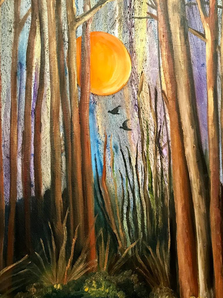 Original Figurative Landscape Painting by Brittany James