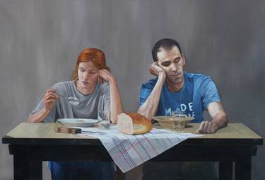 Print of Realism People Paintings by Zeljko Vitorovic