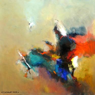 Original Abstract Paintings by Gerard 't Hart