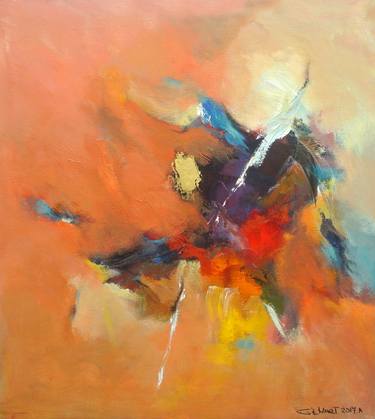 Original Abstract Paintings by Gerard 't Hart
