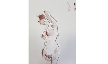 Original Abstract Body Drawings by Ross Stanton