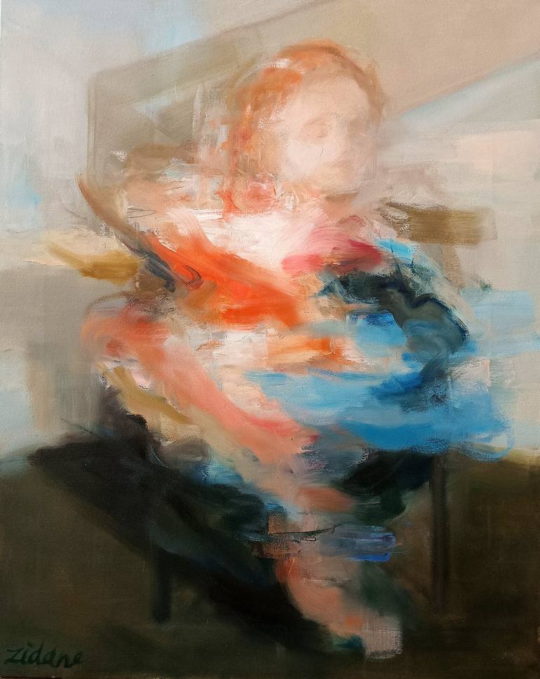 Original Contemporary Abstract Paintings by Khayyam Zidane
