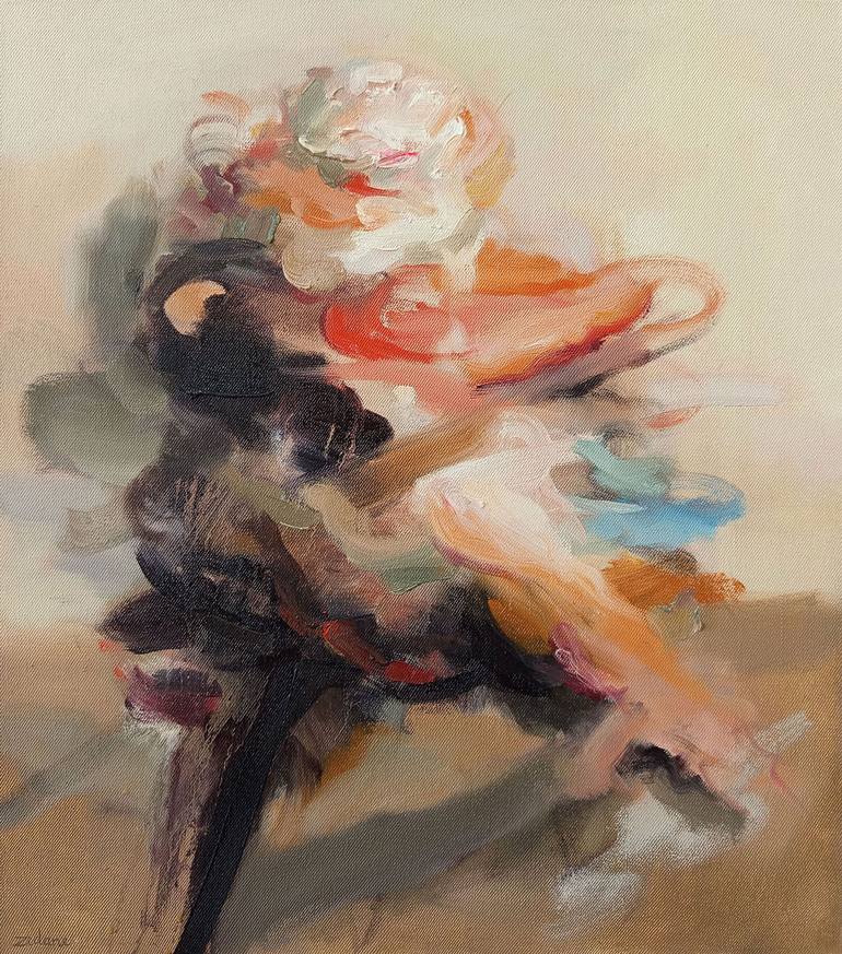 Original Abstract Expressionism Abstract Paintings by Khayyam Zidane