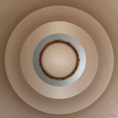 Original Art Deco Abstract Painting by Marijus Balcius