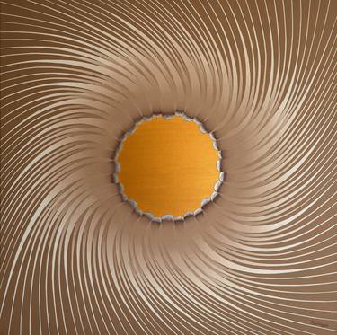 Original Art Deco Abstract Painting by Marijus Balcius