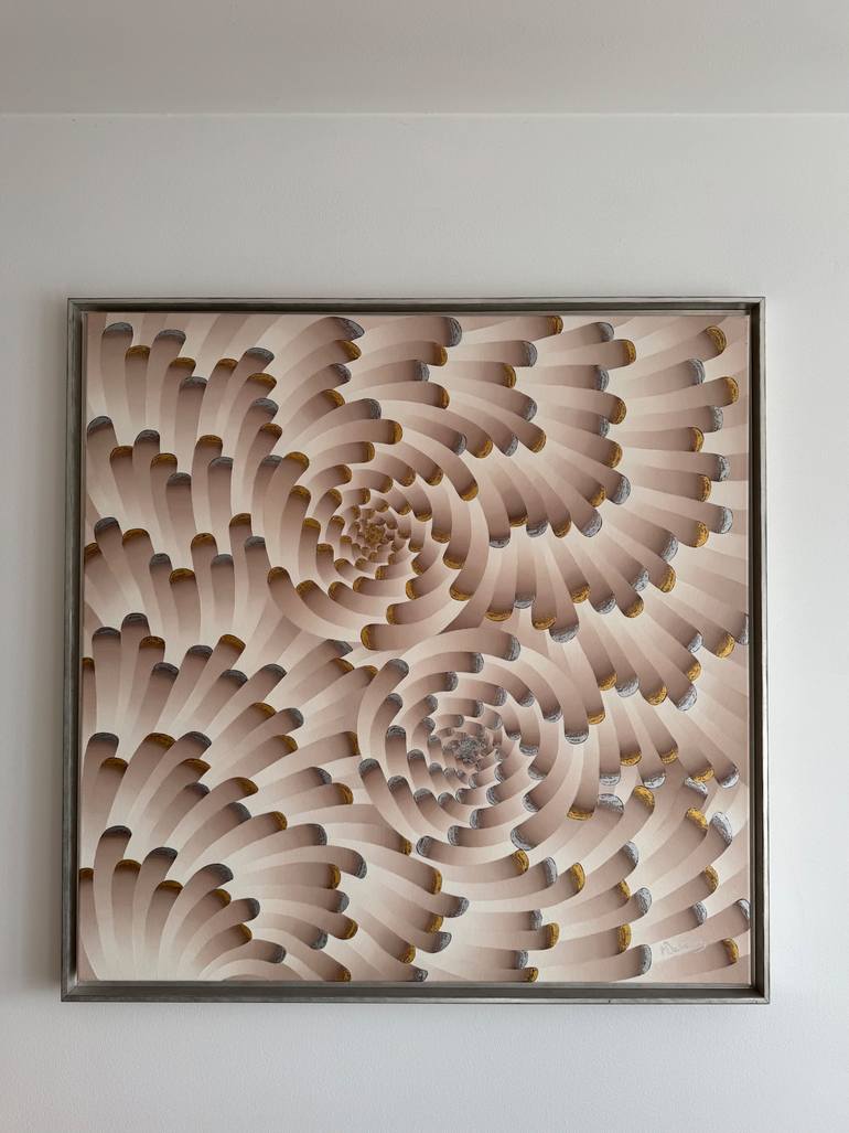 Original Abstract Expressionism Abstract Painting by Marijus Balcius