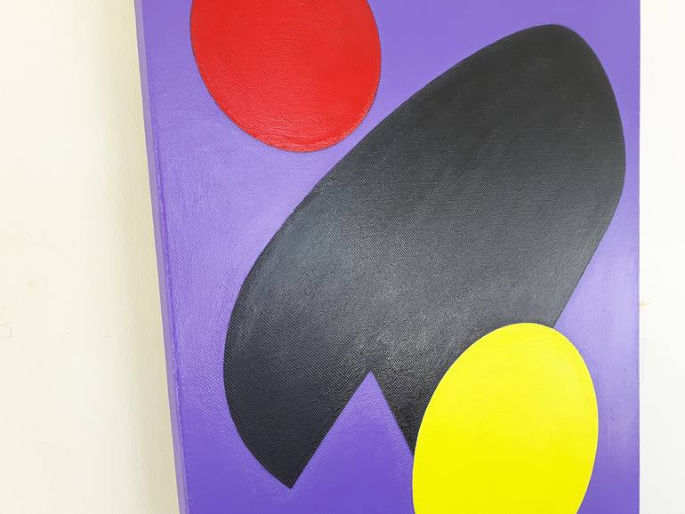 Original Art Deco Abstract Painting by Ivan Mainbourg