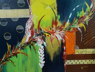 Original Abstract Paintings by Babita Maheswary