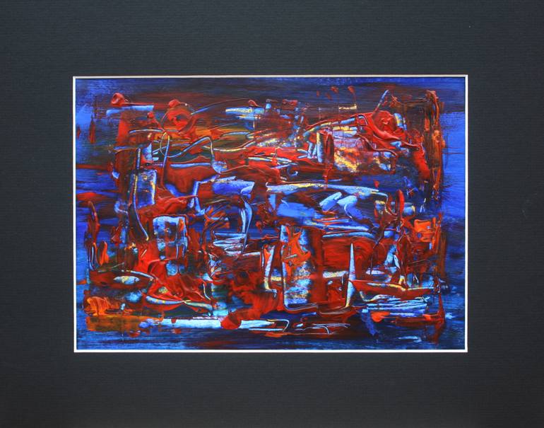 Original Expressionism Abstract Painting by John Brindley