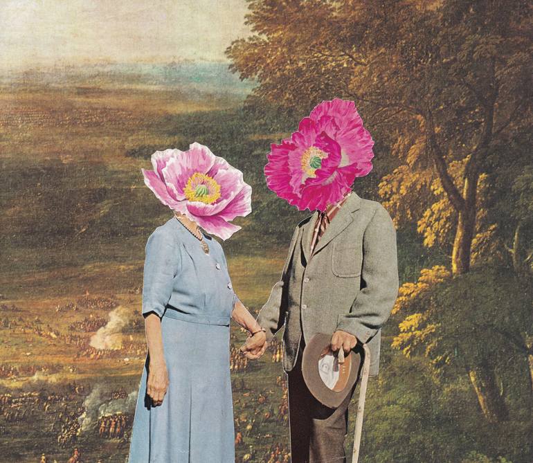 Best years. Collage by Martine Mooijenkind | Saatchi Art