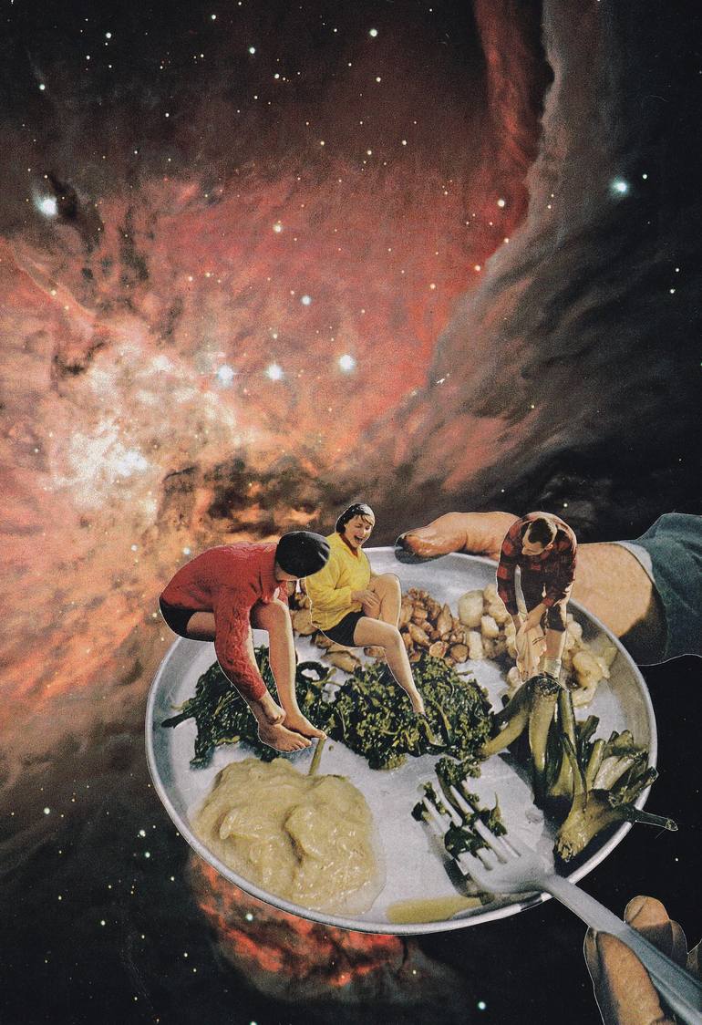 Original  Collage by martine mooijenkind