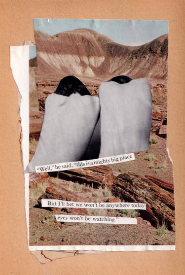 Original Modern People Collage by Martine Mooijenkind