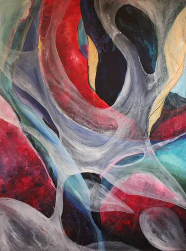 Original Abstract Painting by Annaliis Loth