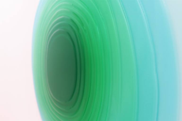 Original Abstract Expressionism Abstract Sculpture by Ruben Art